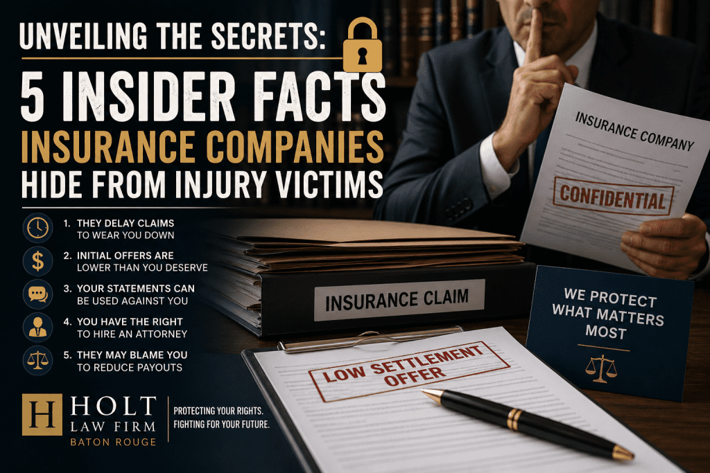 Insurance Secrets Injury Victims