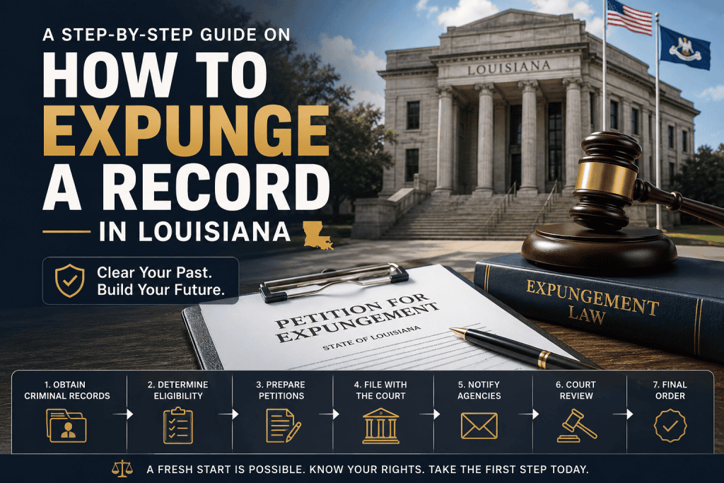 A Step-by-Step Guide on How to Expunge a Record in Louisiana